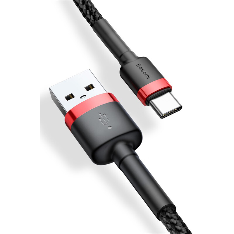 Кабель USB - USB Type-C, 1м, Baseus CATKLF-B91 - фото 2