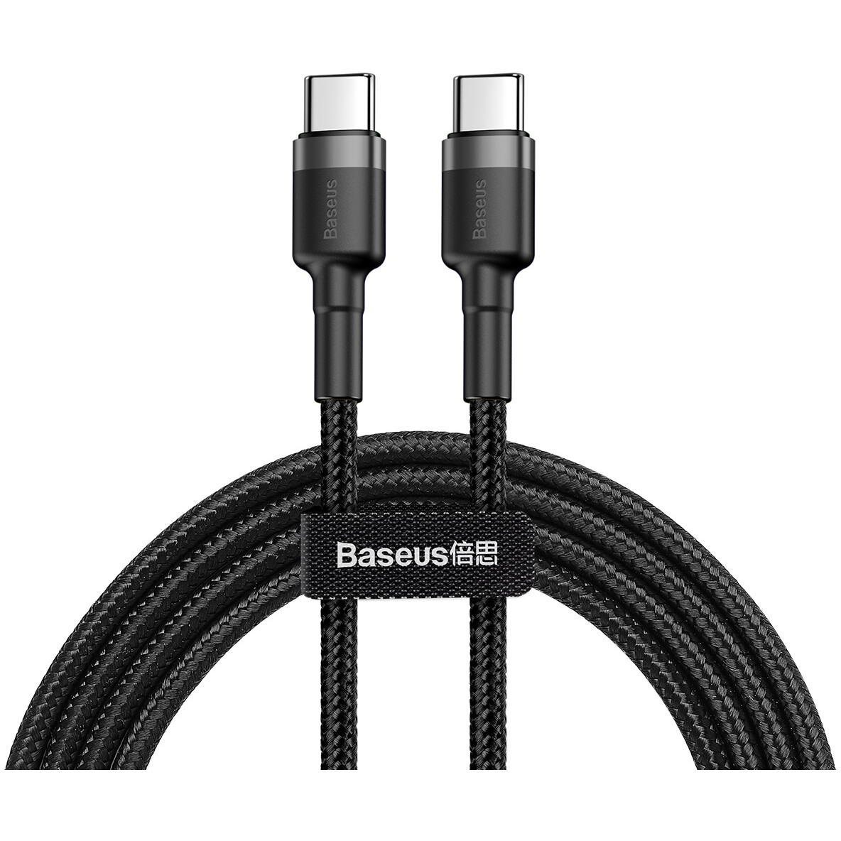 Кабель USB Type-C - USB Type-C, 2м, Baseus CATKLF-HG1