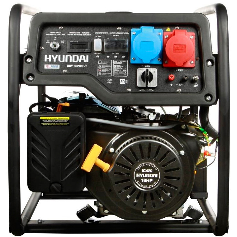 Генератор Hyundai HHY 9020FE-T - фото 2