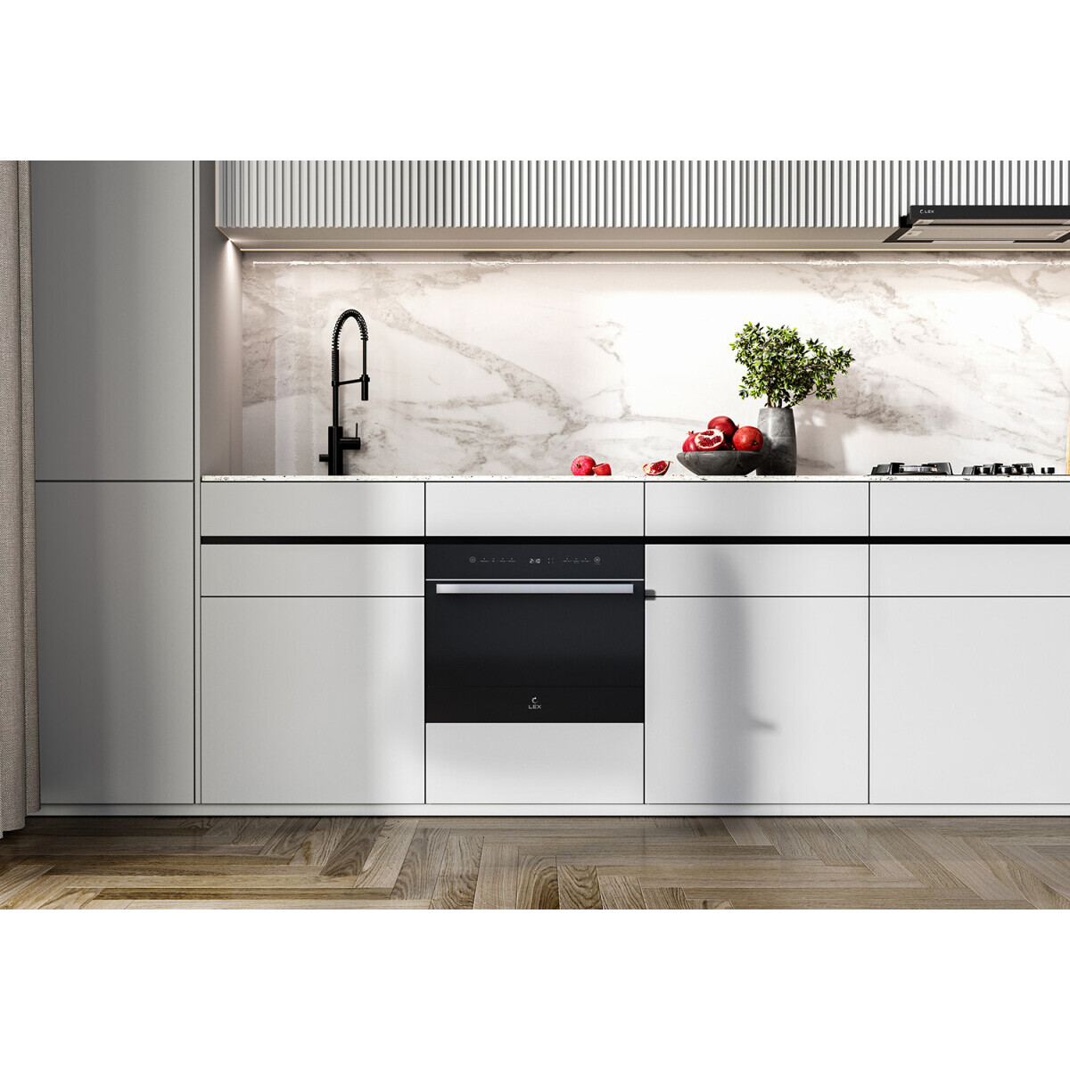 Отдельностоящая посудомоечная машина LEX DW4541BL Compact - CHGA000011 - фото 6