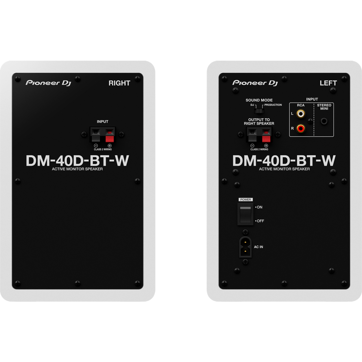 Акустическая система Pioneer DM-40D-BT-W - фото 3