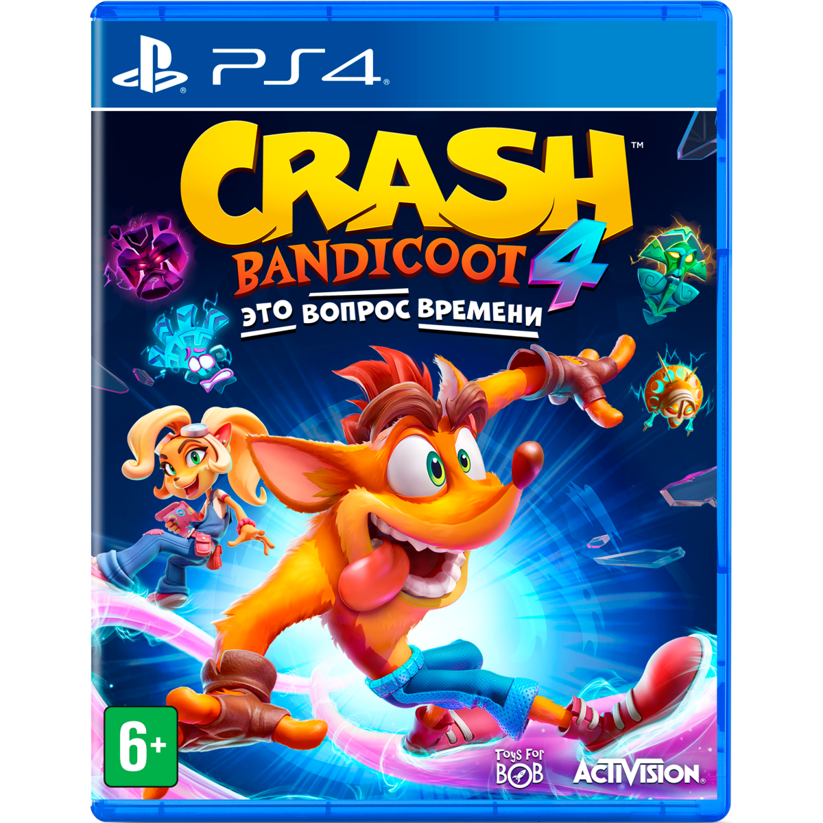 Игра Crash Bandicoot 4: Это Вопрос Времени для Sony PS4 [Rus субтитры] - 1CSC20004792
