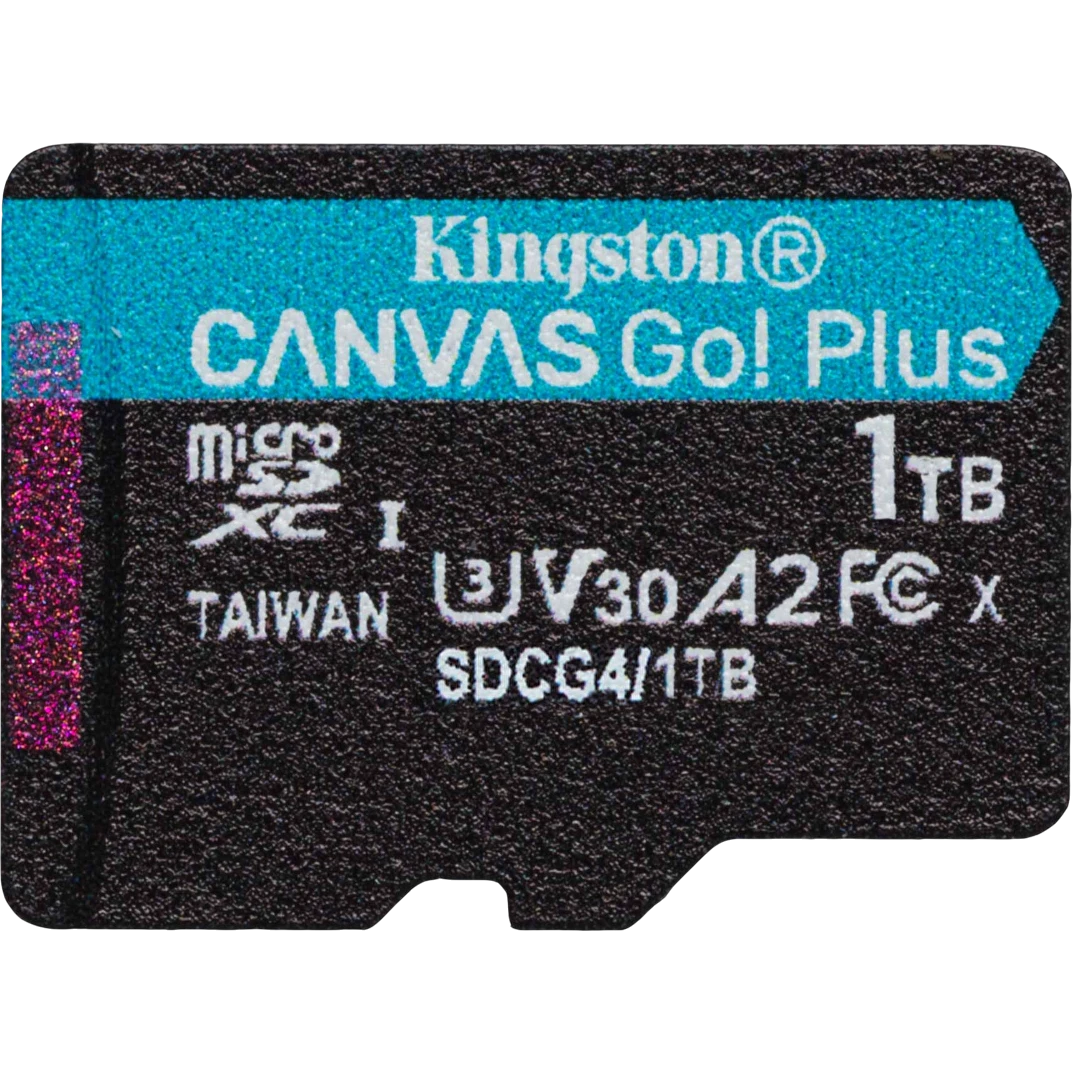Карта памяти 1Tb MicroSD Kingston Canvas Go! Plus (SDCG4/1TBSP) - фото 2