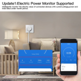 Умная розетка MOES Wi-Fi Smart Plug (WK-EU16M-WH-MS)