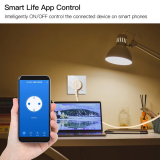 Умная розетка MOES Wi-Fi Smart Plug (WK-EU16M-WH-MS)