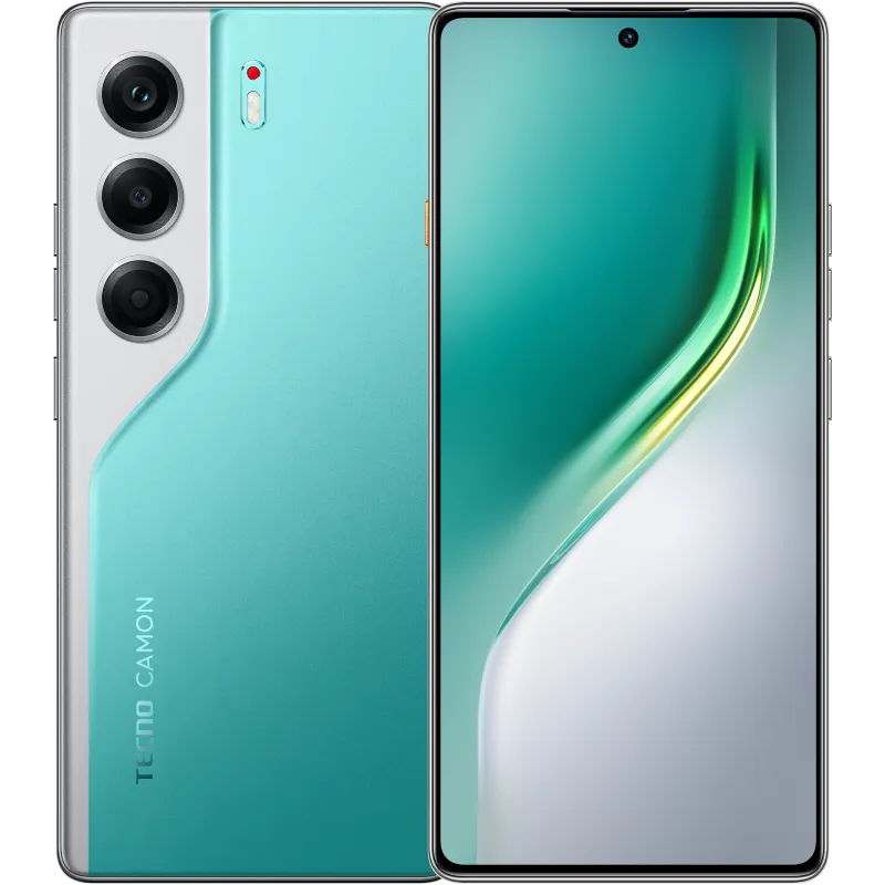 Смартфон TECNO Camon 40 12/256Gb Emerald Lake Green - CM5 256+12 EMERALD LAKE GREEN