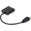 Переходник HDMI (M) - VGA (F), 0.15м, Greenconnect GCR-HD2VGA3 - фото 2