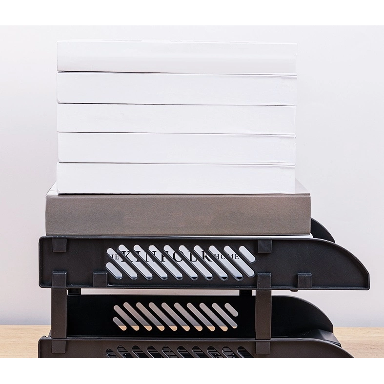 Лоток для бумаг Deli E9212 Black - E9212 BLACK - фото 2