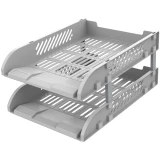 Лоток для бумаг Deli E9212 Grey (E9212 GREY)