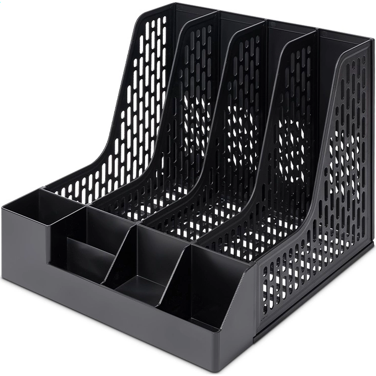 Лоток для бумаг Deli E9849 Black