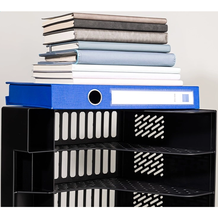 Лоток для бумаг Deli E9849 Black - E9849 BLACK - фото 3