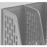 Лоток для бумаг Deli E9849 Grey (E9849 GREY)