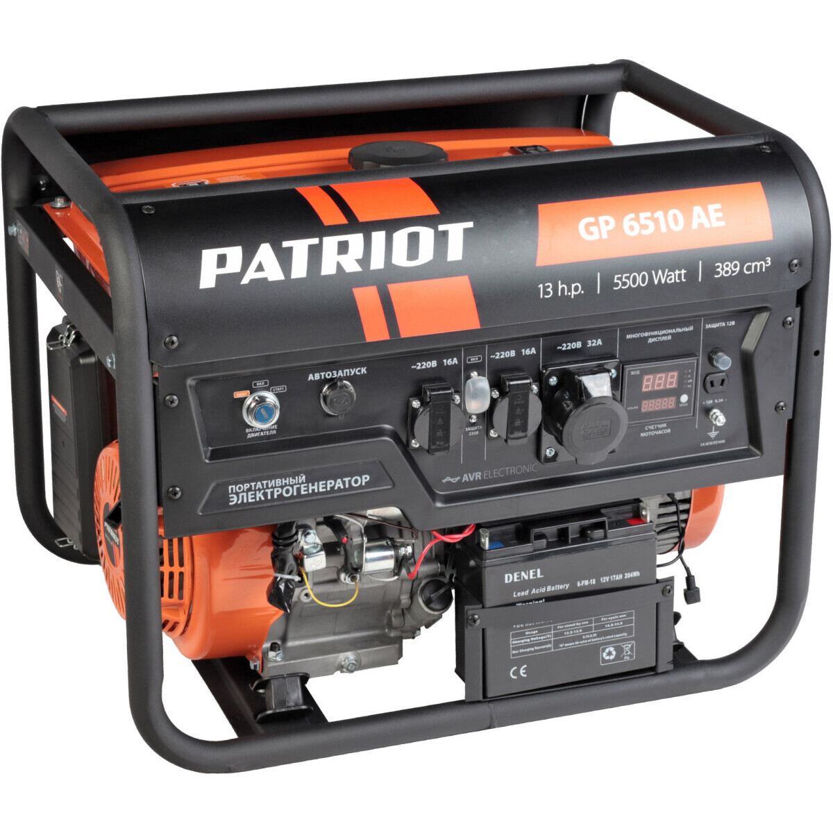 Генератор PATRIOT GP 6510AE