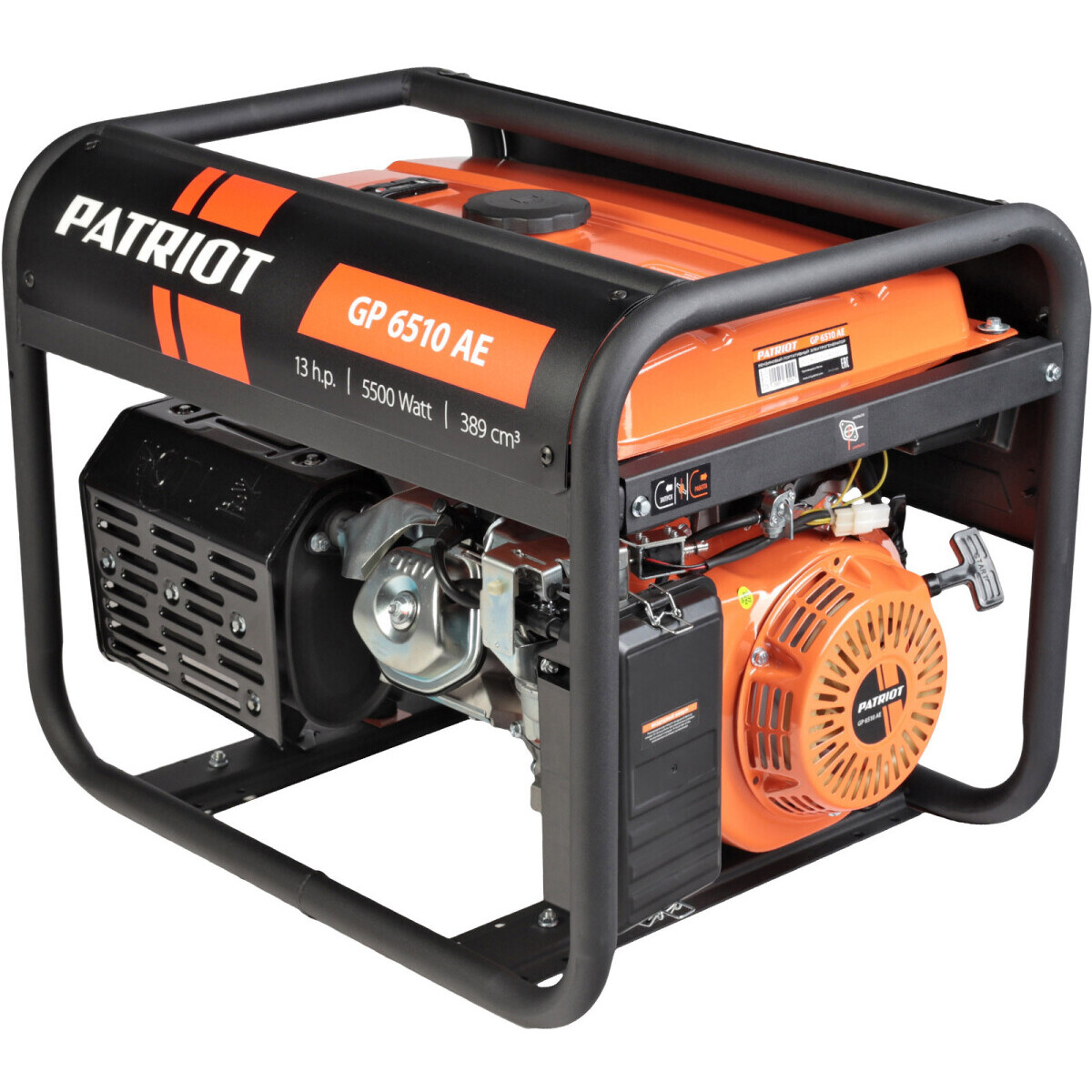 Генератор PATRIOT GP 6510AE - 474101580 - фото 4