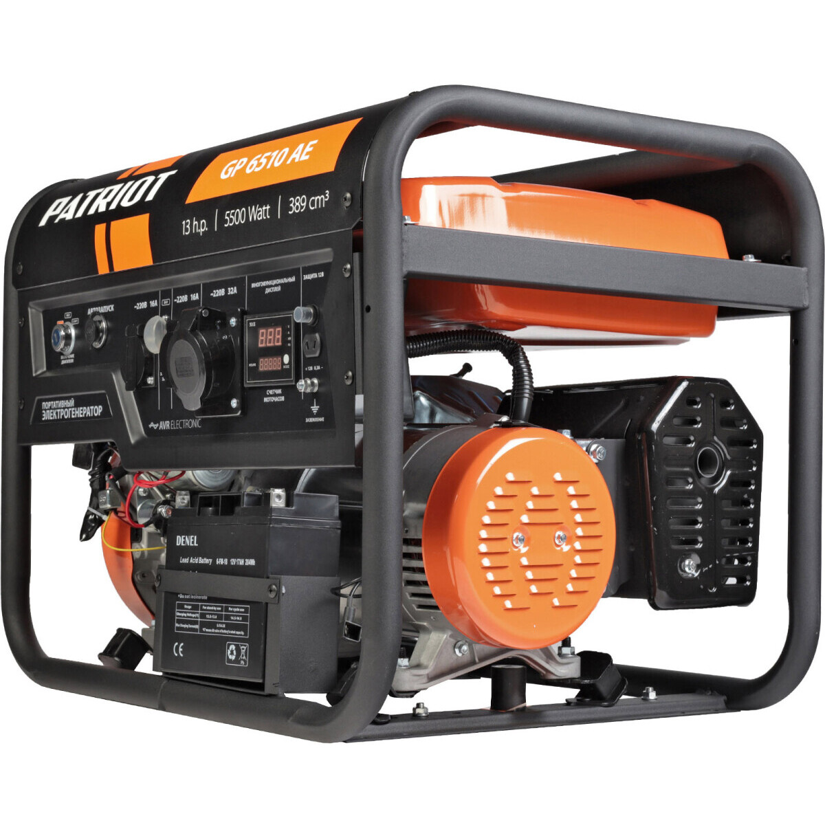Генератор PATRIOT GP 6510AE - 474101580 - фото 6