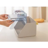 Лоток для бумаг Deli XDM34 Grey (XDM34GREY)