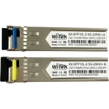 Трансивер Wi-Tek WI-SFP10L-2.5G-20KM-I, 2 шт.