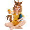 Фигурка Banpresto Umamusume Pretty Derby Beginning of a New Era Relax time Jungle Pocket - 4983164286540