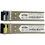 Трансивер Wi-Tek WI-SFP10L-20KM-I, 2 шт.
