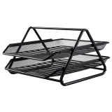 Лоток для бумаг Deli E9183 Black