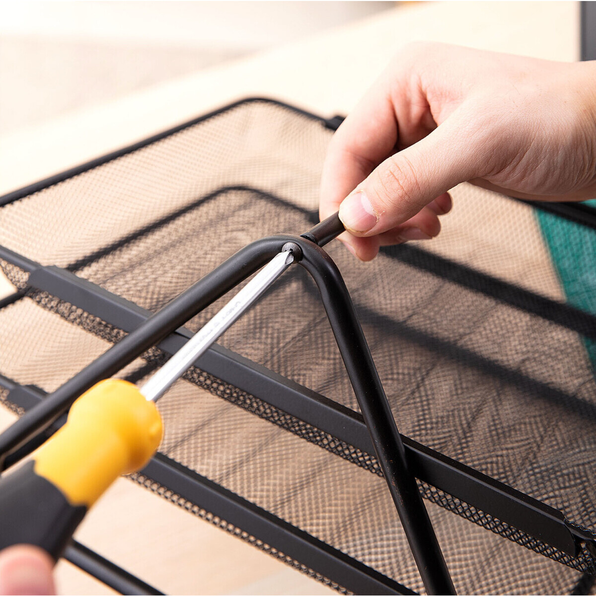 Лоток для бумаг Deli E9183 Black - фото 5