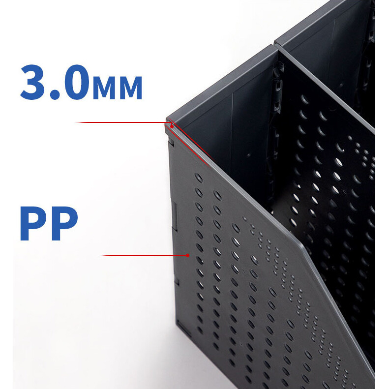 Лоток для бумаг Deli 78999 Black - 78999BLACK - фото 4