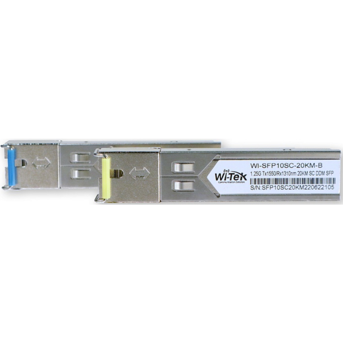 Трансивер Wi-Tek WI-SFP10SC-20KM, 2 шт.