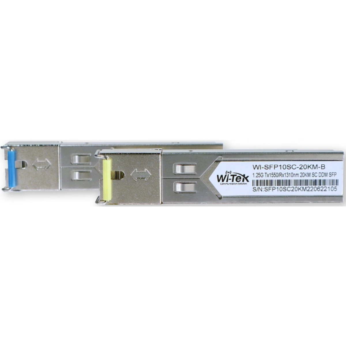 Трансивер Wi-Tek WI-SFP10SC-20KM, 2 шт.