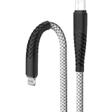 Кабель USB Type-C - Lightning, 1м, BoraSCO 52384 Grey
