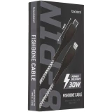 Кабель USB Type-C - Lightning, 1м, BoraSCO 52384 Grey