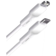 Кабель USB Type-C - Lightning, 3м, BoraSCO 52549 White