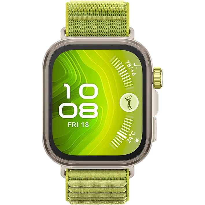 Умные часы Huawei Watch Fit 4 Pro Green - 55020FAG - фото 2