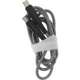 Кабель USB Type-C - USB Type-C, 1м, BoraSCO 52385 Grey