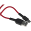 Кабель USB - USB Type-C, 1м, BoraSCO 38516 Red - фото 2