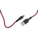 Кабель USB - USB Type-C, 1м, BoraSCO 38516 Red
