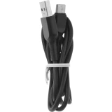 Кабель USB - USB Type-C, 1м, BoraSCO 38515 Black