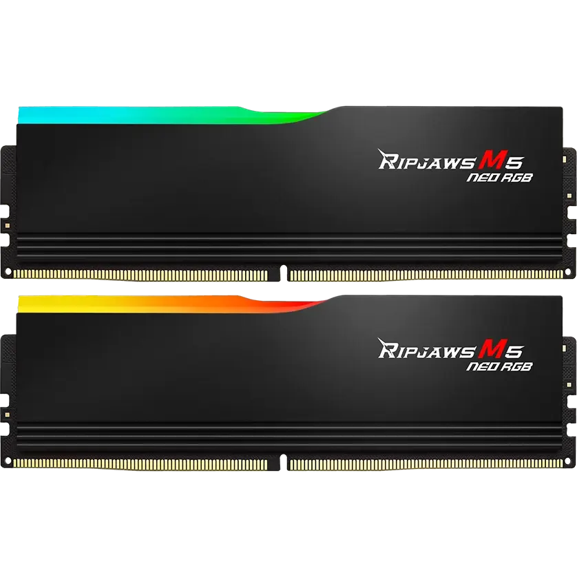 Оперативная память 64Gb DDR5 6000MHz G.Skill Ripjaws M5 Neo RGB (F5-6000J3040G32GX2-RM5NRK) (2x32Gb KIT) - фото 3