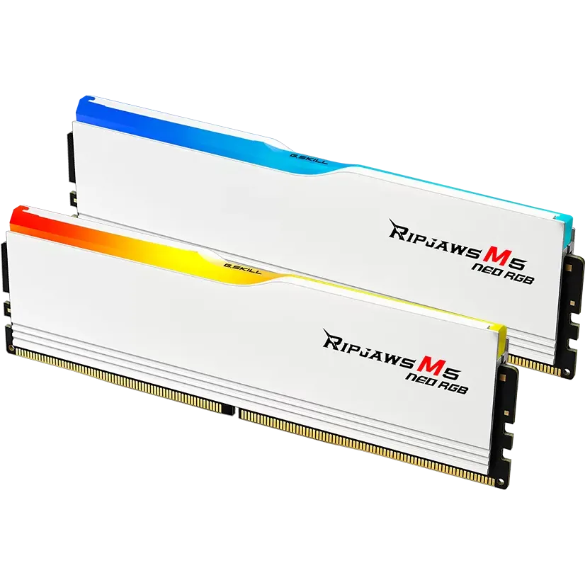 Оперативная память 64Gb DDR5 6000MHz G.Skill Ripjaws M5 Neo RGB (F5-6000J3636F32GX2-RM5NRW) (2x32Gb KIT)