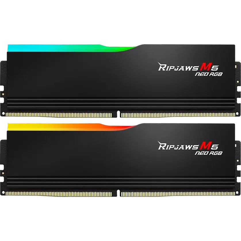 Оперативная память 96Gb DDR5 6000MHz G.Skill Ripjaws M5 Neo RGB (F5-6000J3036F48GX2-RM5NRK) (2x48Gb KIT) - фото 3