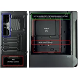 Корпус Ginzzu CL120 Black