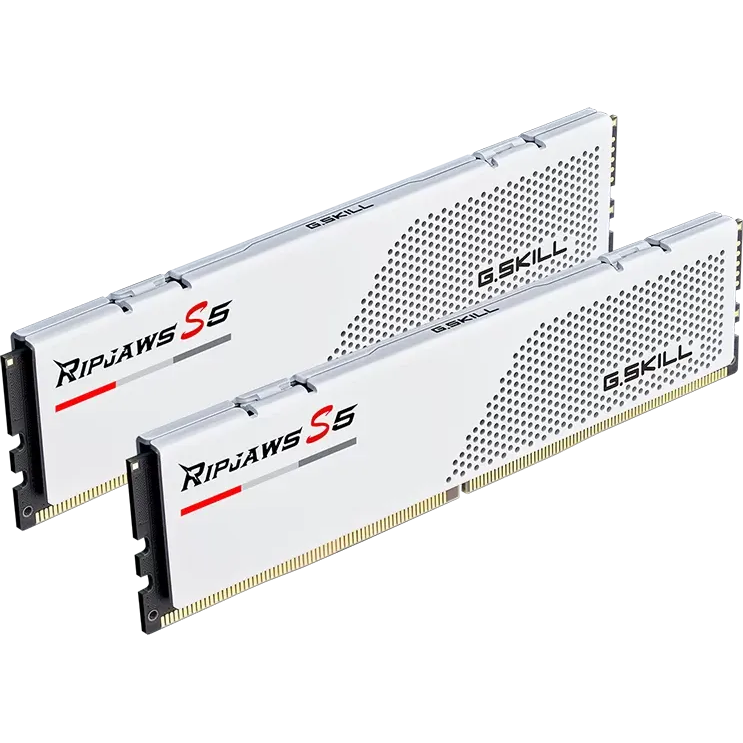 Оперативная память 32Gb DDR5 5200MHz G.Skill Ripjaws S5 (F5-5200J4040A16GX2-RS5W) (2x16Gb KIT)