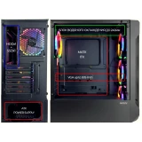 Корпус Ginzzu CL320 Black