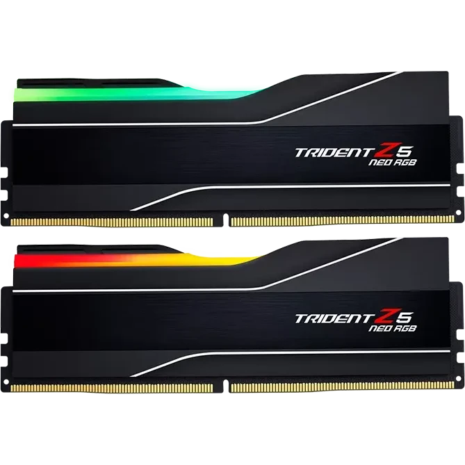 Оперативная память 96Gb DDR5 6000MHz G.Skill Trident Z5 Neo RGB (F5-6000J3036F48GX2-TZ5NR) (2x48Gb KIT) - фото 2