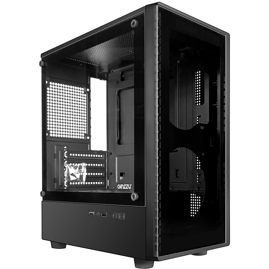 Корпус Ginzzu CL402 Black