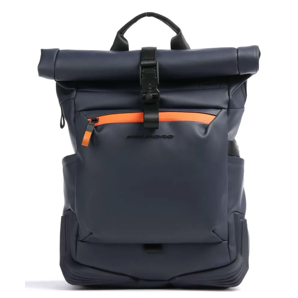 Рюкзак для ноутбука Piquadro Roll Top Backpack for Laptop 15.6 Blue (CA6291C2OW) - CA6291C2OW/BLU