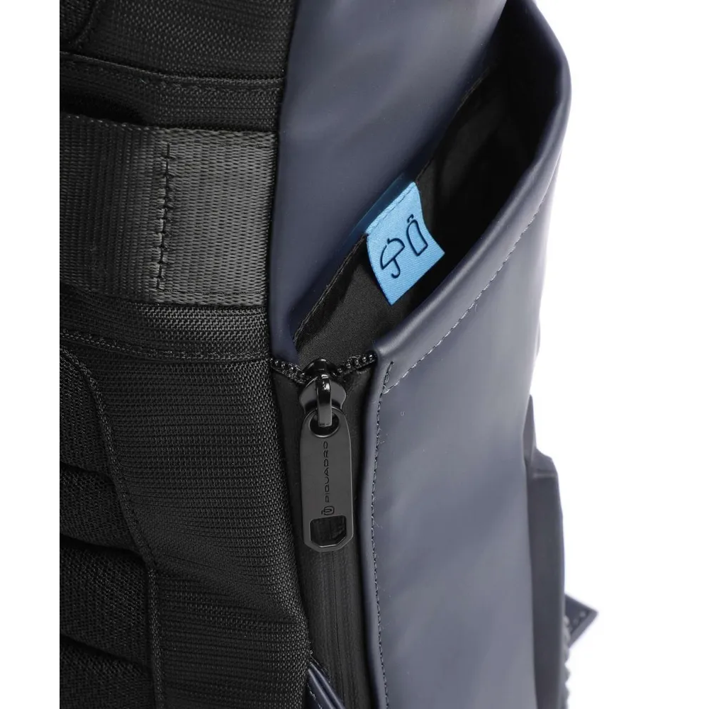 Рюкзак для ноутбука Piquadro Roll Top Backpack for Laptop 15.6 Blue (CA6291C2OW) - CA6291C2OW/BLU - фото 3