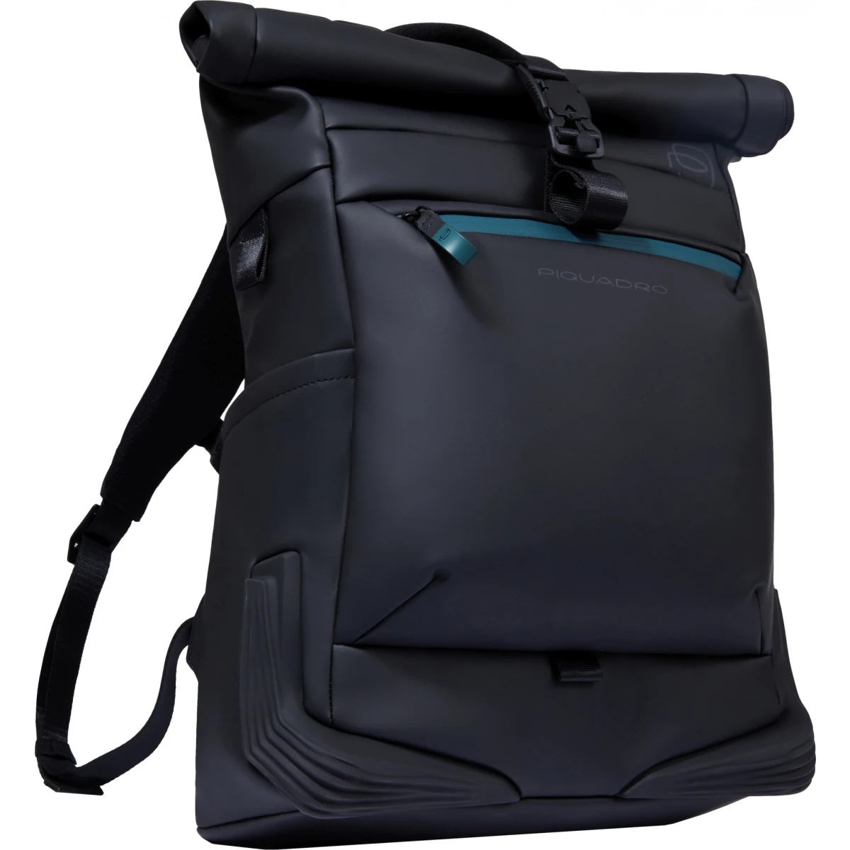 Рюкзак для ноутбука Piquadro Roll Top Backpack for Laptop 15.6 Black (CA6291C2OW) - CA6291C2OW/N - фото 2