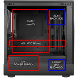 Корпус Ginzzu CL430 Black