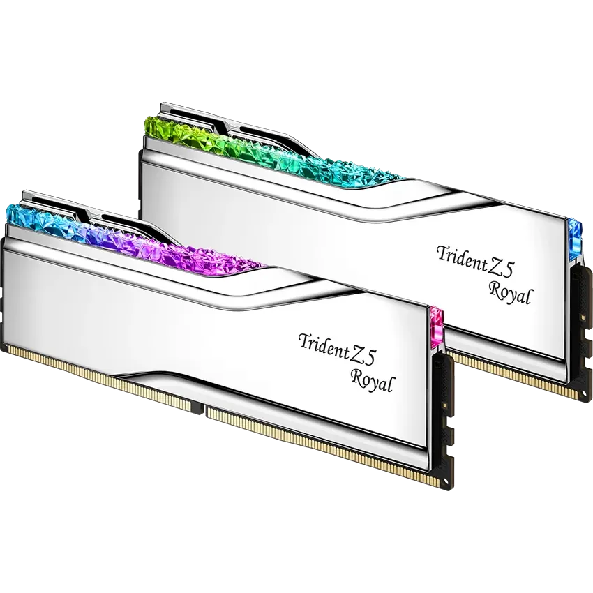 Оперативная память 32Gb DDR5 6400MHz G.Skill Trident Z5 Royal RGB (F5-6400J3039G16GX2-TR5S) (2x16Gb KIT)