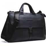Сумка для ноутбука Piquadro Expandable Slim Computer Bag 15.6" Black (CA4021S135/N)